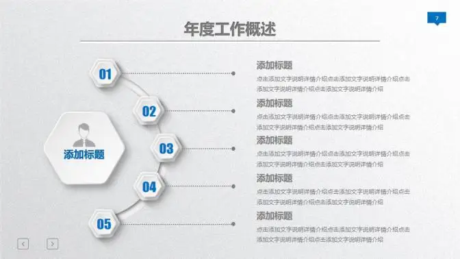蓝色大气年终总结暨新年计划PPT模板 蓝色大气年终总结暨新年计划PPT模板