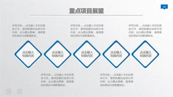 蓝色大气年终总结暨新年计划PPT模板 蓝色大气年终总结暨新年计划PPT模板