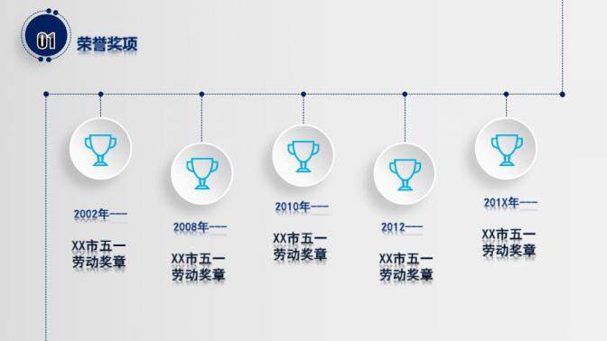 图片[5]-湖蓝时尚大气个人竞聘简历动态PPT模板—免费分享好看实用的个人简历PPT-叨客学习资料网