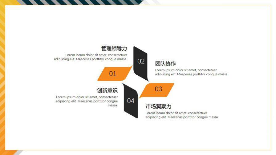 图片[9]-黄黑简约个人简历PPT模板—免费分享好看实用的个人简历PPT-叨客学习资料网