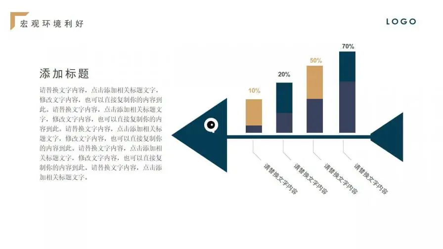 大气蓝金扁平商务工作总结年中总结PPT模板 大气蓝金扁平商务工作总结年中总结PPT模板