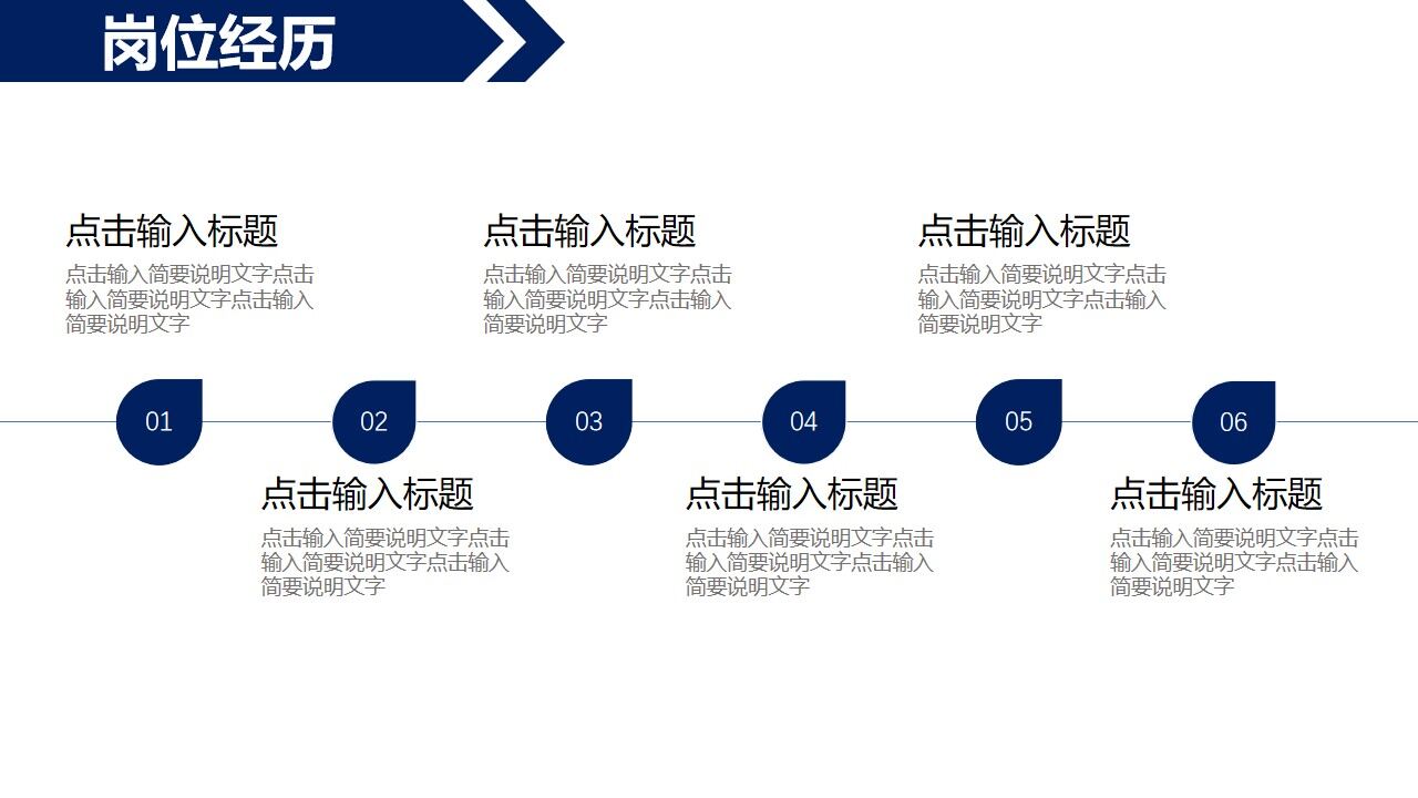 图片[7]-蓝白市场部经理岗位竞聘PPT模板—免费分享好看实用的个人简历PPT-叨客学习资料网