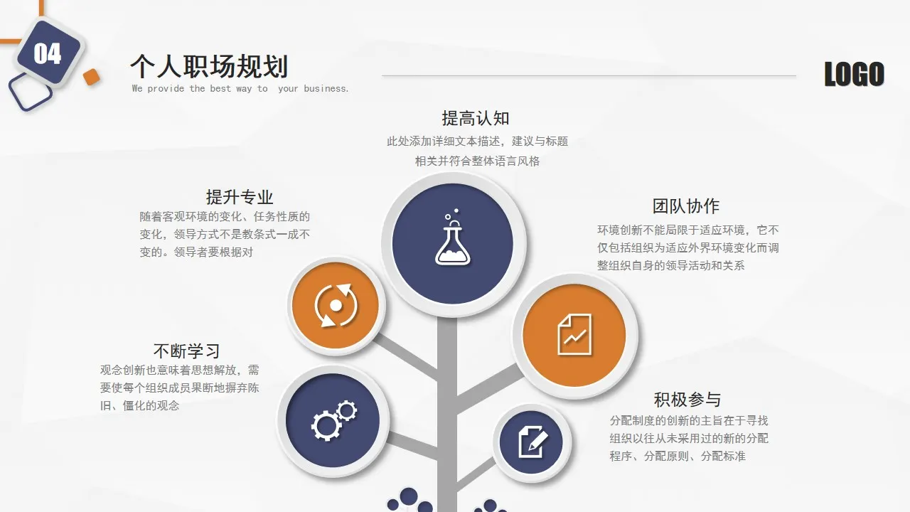 大气精约蓝黄微粒体年终总结工作总结工作计划PPT模板 大气精约蓝黄微粒体年终总结工作总结工作计划PPT模板