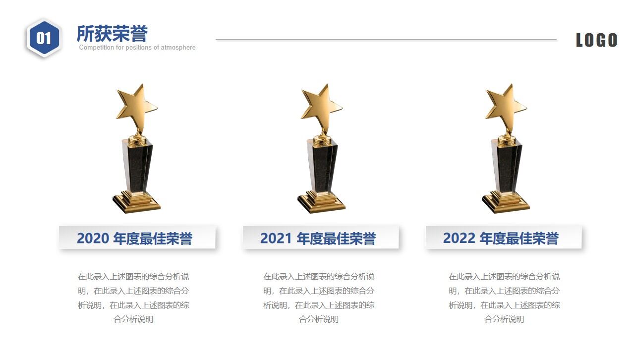 图片[6]-大气蓝色商务微粒体岗位竞聘个人简历PPT模板—免费分享好看实用的个人简历PPT-叨客学习资料网