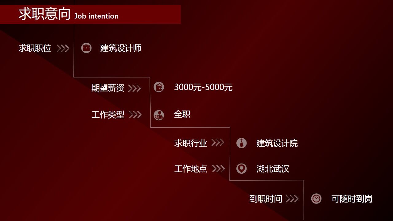 图片[2]-框架完整大学生求职简历PPT模板—免费分享好看实用的个人简历PPT-叨客学习资料网