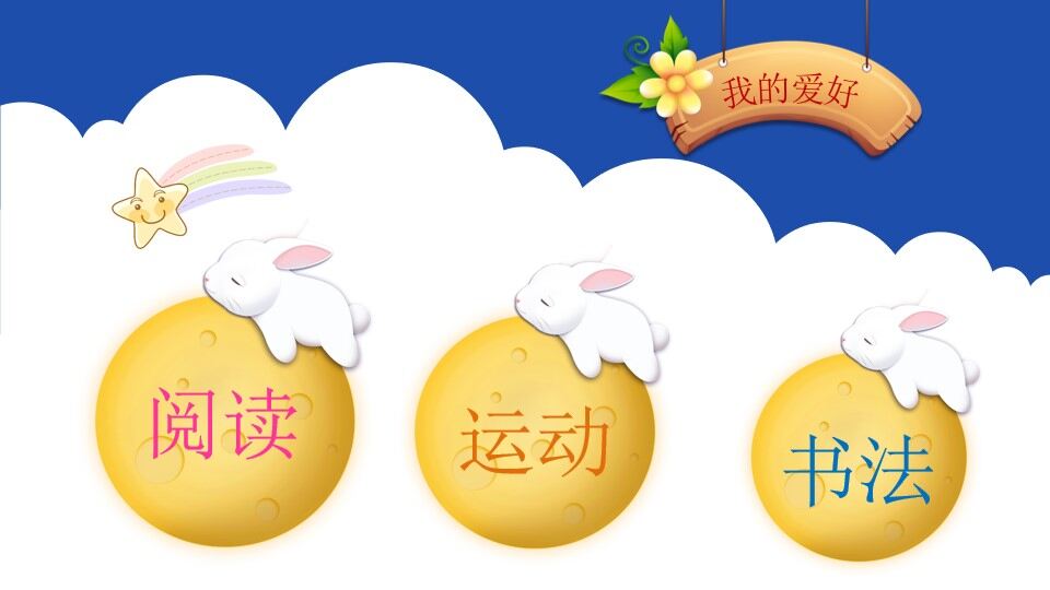 图片[5]-卡通小学生自我介绍PPT模板—免费分享好看实用的个人简历PPT-叨客学习资料网