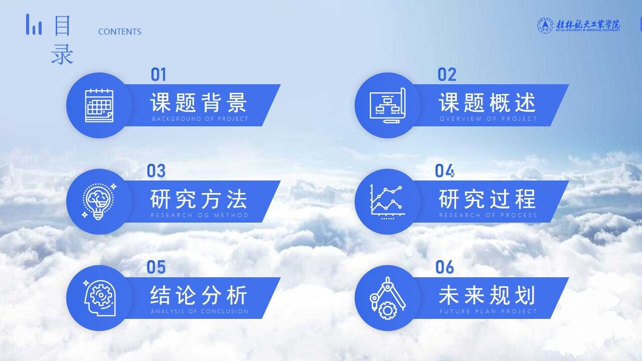 桂林航天工业学院毕业论文答辩通用ppt模板-叨客学习资料网