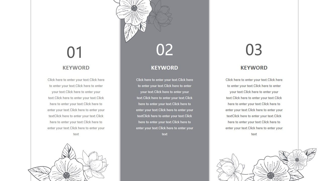 图片[15]-花卉素描背景的答辩ppt模板—免费分享好看实用的毕业答辩PPT-叨客学习资料网