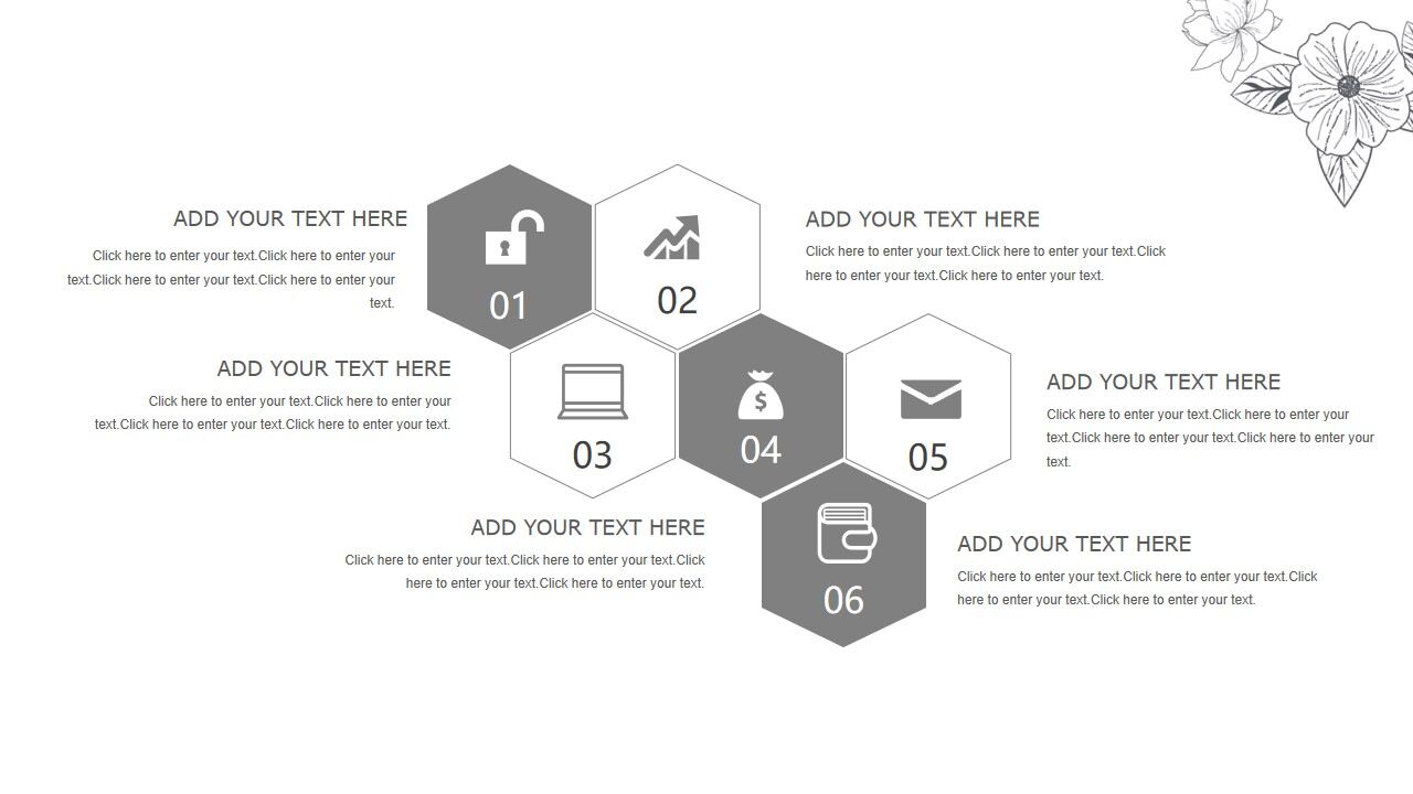 图片[14]-花卉素描背景的答辩ppt模板—免费分享好看实用的毕业答辩PPT-叨客学习资料网
