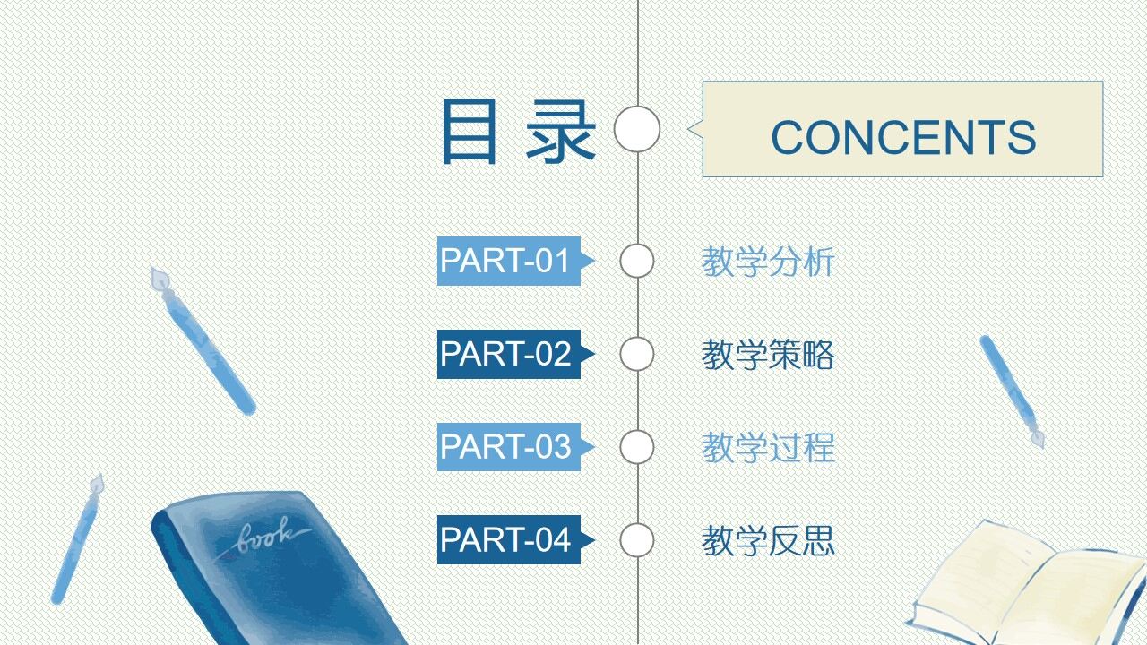 图片[3]-蓝色手绘风毕业论文教育教学ppt模板—免费分享好看实用的毕业答辩PPT-叨客学习资料网