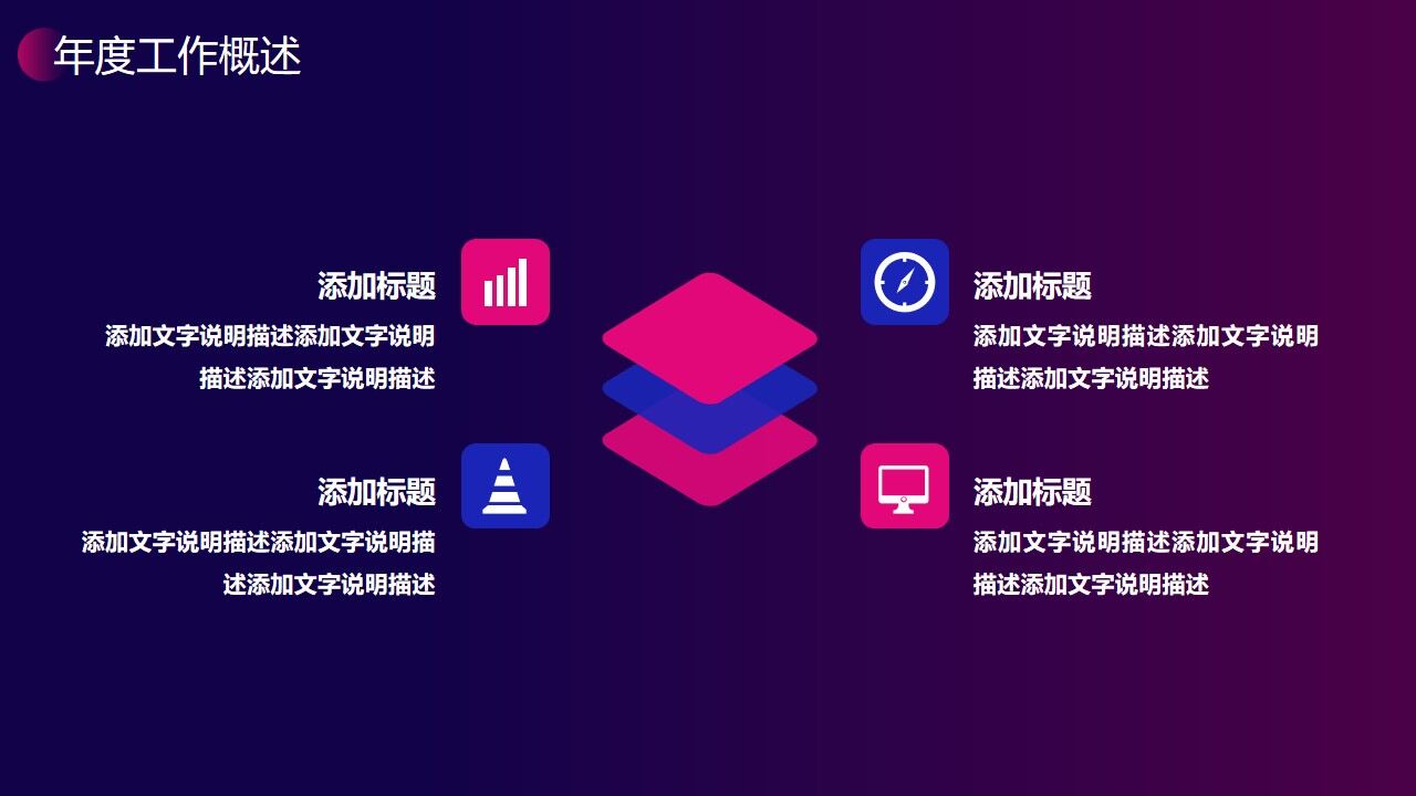 图片[6]-蓝紫渐变背景的工作总结汇报PPT模板—免费分享好看实用的工作汇报PPT-叨客学习资料网