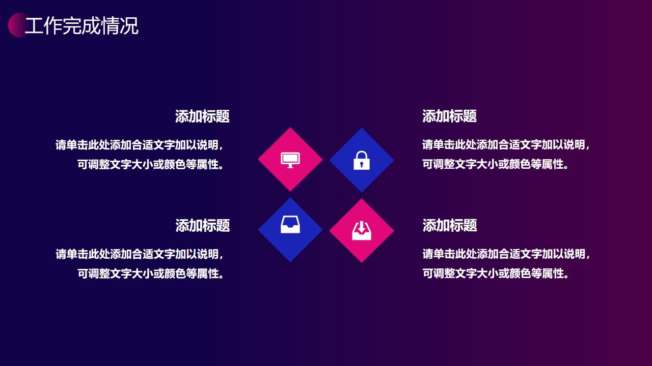 图片[10]-蓝紫渐变背景的工作总结汇报PPT模板—免费分享好看实用的工作汇报PPT-叨客学习资料网