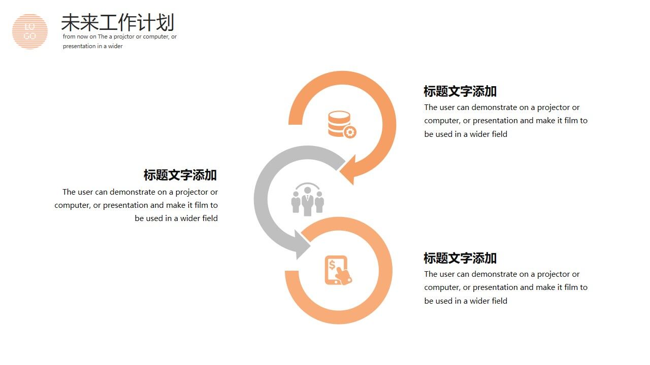 图片[21]-橙色动感时尚工作总结PPT模板—免费分享好看实用的工作汇报PPT-叨客学习资料网