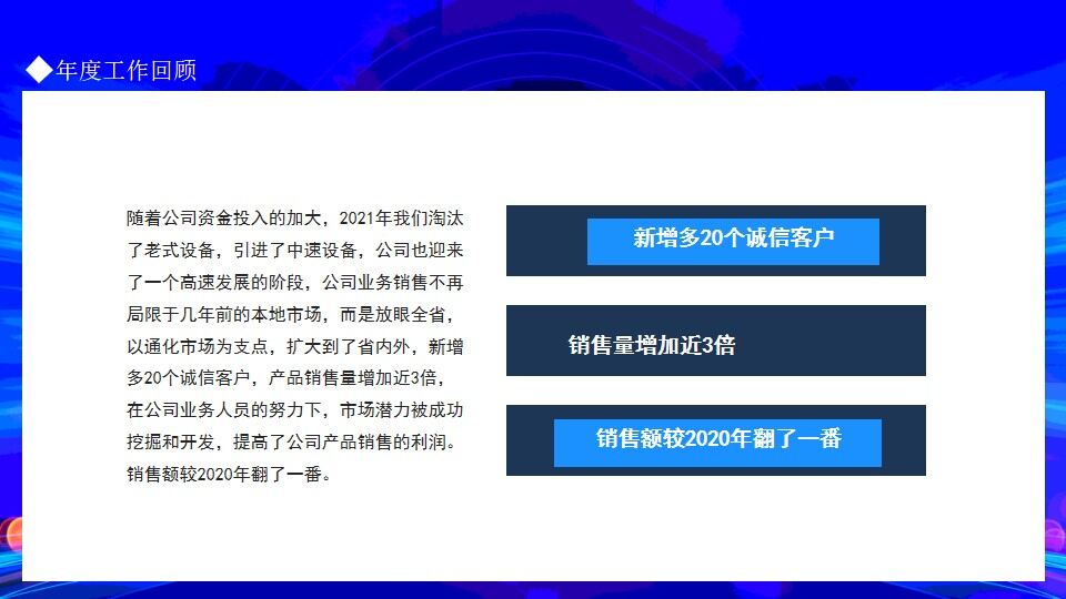 图片[7]-扬帆起航再创辉煌总经理年终工作总结动态PPT—免费分享好看实用的工作汇报PPT-叨客学习资料网
