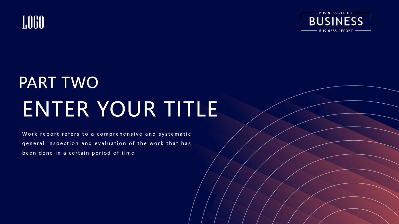 图片[7]-简约创意蓝橙配色商务汇报PPT模板—免费分享好看实用的工作汇报PPT-叨客学习资料网