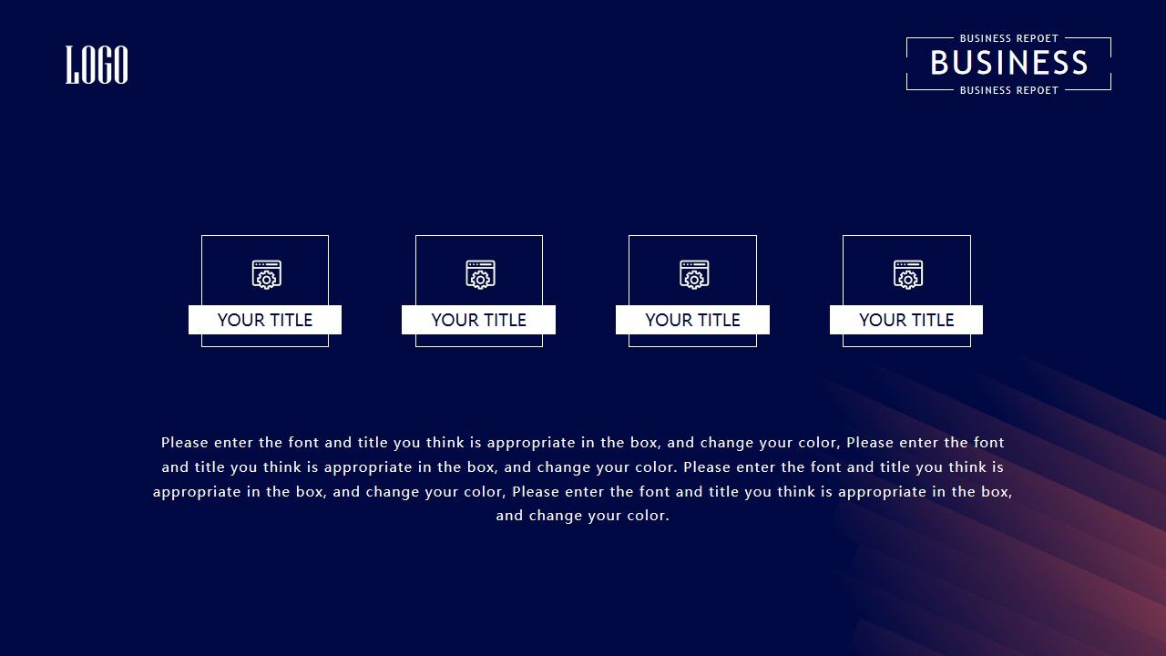 图片[9]-简约创意蓝橙配色商务汇报PPT模板—免费分享好看实用的工作汇报PPT-叨客学习资料网