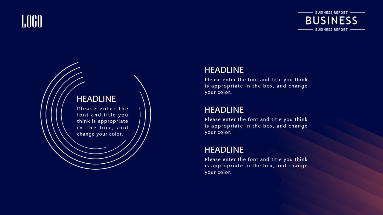 图片[10]-简约创意蓝橙配色商务汇报PPT模板—免费分享好看实用的工作汇报PPT-叨客学习资料网