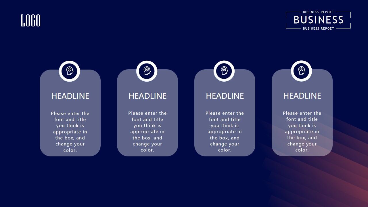 图片[12]-简约创意蓝橙配色商务汇报PPT模板—免费分享好看实用的工作汇报PPT-叨客学习资料网