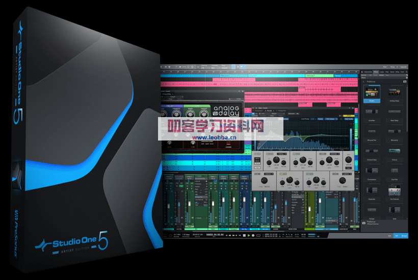 音频文件编辑软件-Studio One Pro 5.4.1 破解注册机-叨客学习资料网