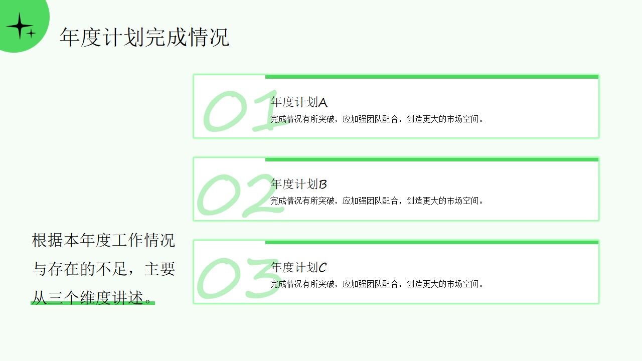 图片[10]-绿色简约清新风年终总结ppt模板—免费分享好看实用的工作汇报PPT-叨客学习资料网