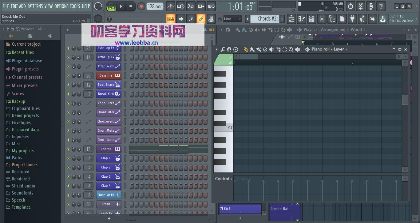 音乐编曲制作软件-FL Studio 20.9中文破解版-叨客学习资料网