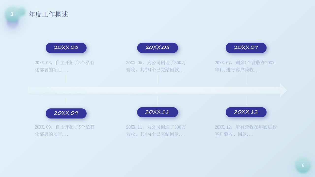 图片[7]-冰淇淋色新拟态清新风年终总结ppt模板—免费分享好看实用的工作汇报PPT-叨客学习资料网