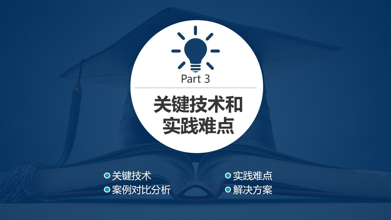 图片[14]-书籍与学位帽背景的实用毕业答辩PPT模板—免费分享好看实用的毕业答辩PPT-叨客学习资料网