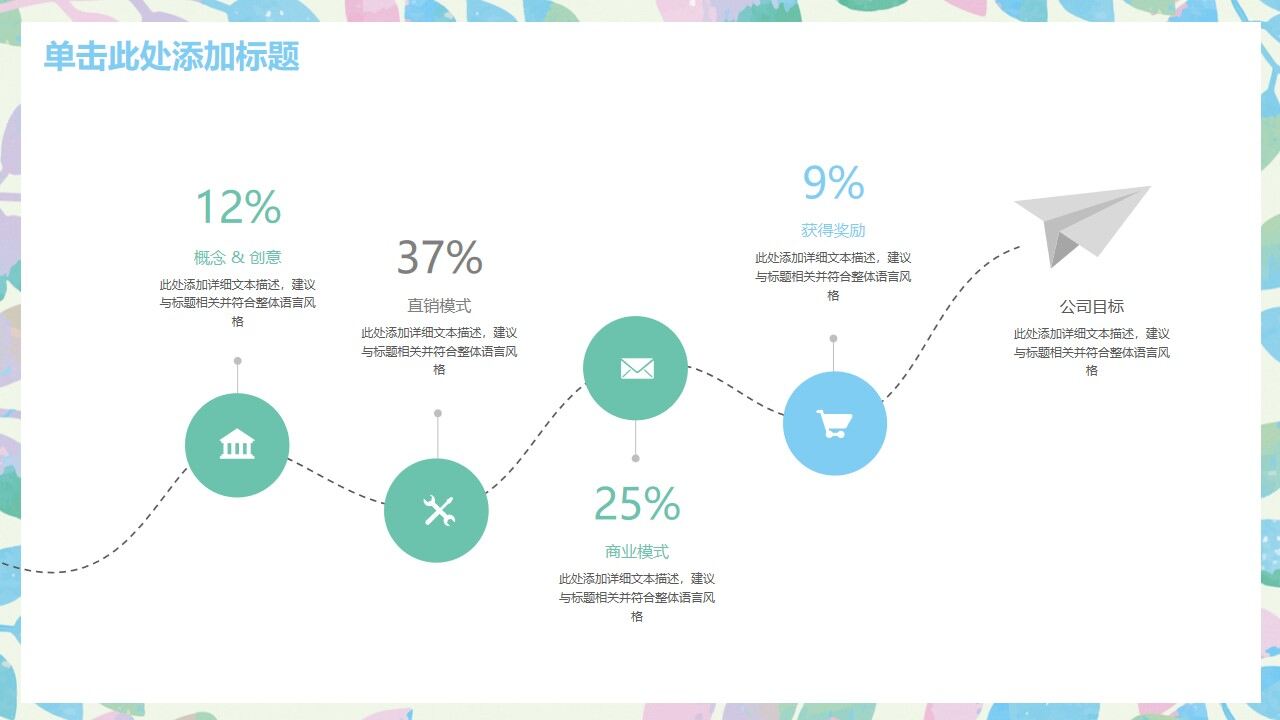 图片[19]-绿色小清新水彩工作计划PPT模板—免费分享好看实用的工作汇报PPT-叨客学习资料网