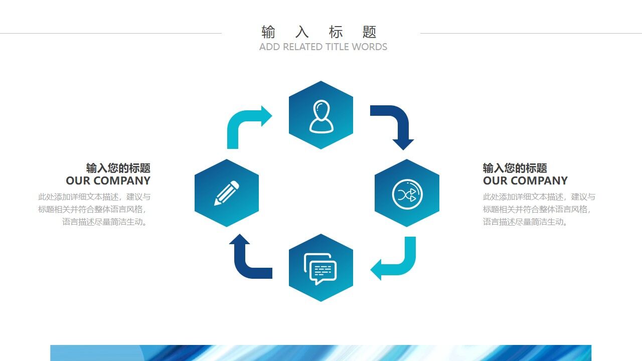 图片[20]-蓝色抽象油画纹理毕业论文答辩PPT模板—免费分享好看实用的工作汇报PPT-叨客学习资料网