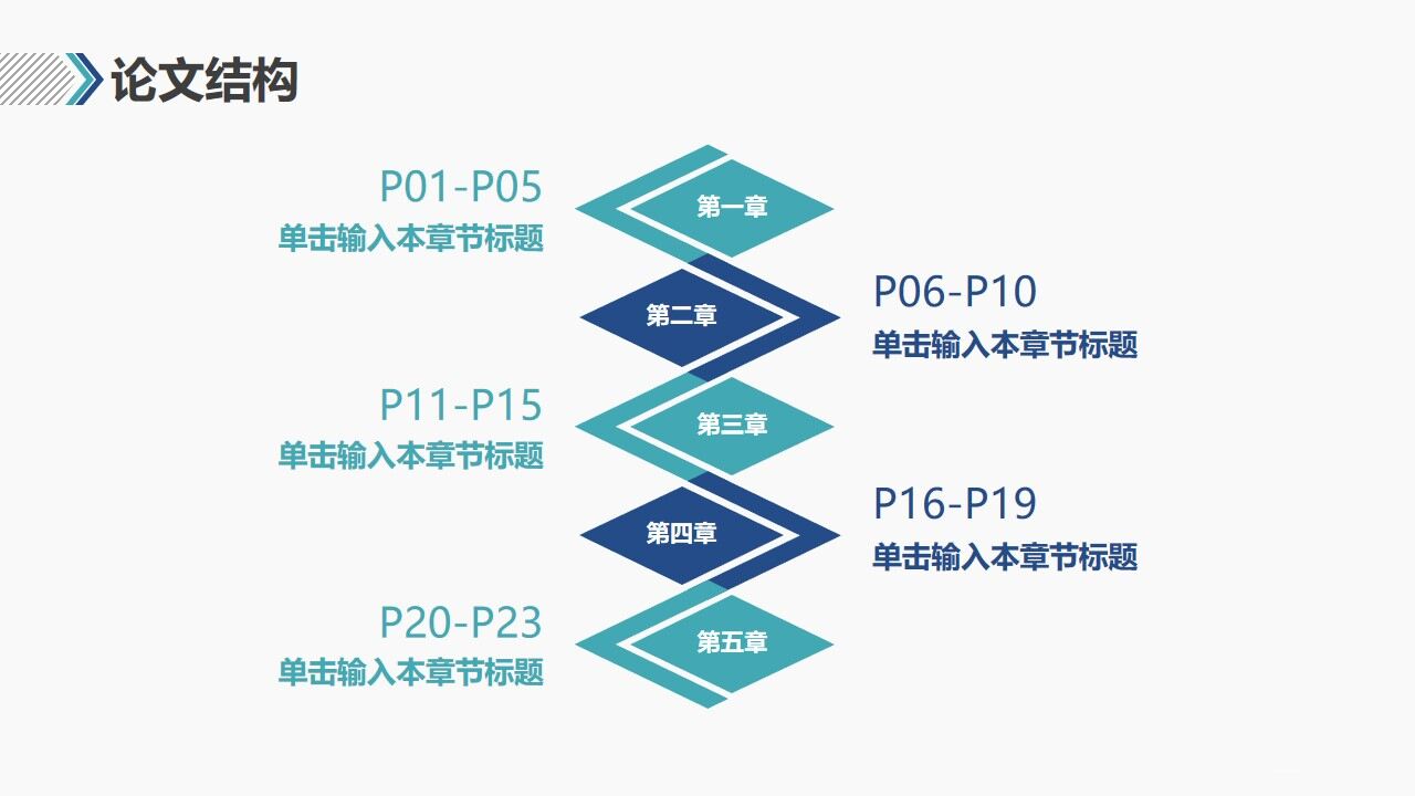 图片[13]-简约蓝绿配色毕业论文答辩PPT模板—免费分享好看实用的毕业答辩PPT-叨客学习资料网