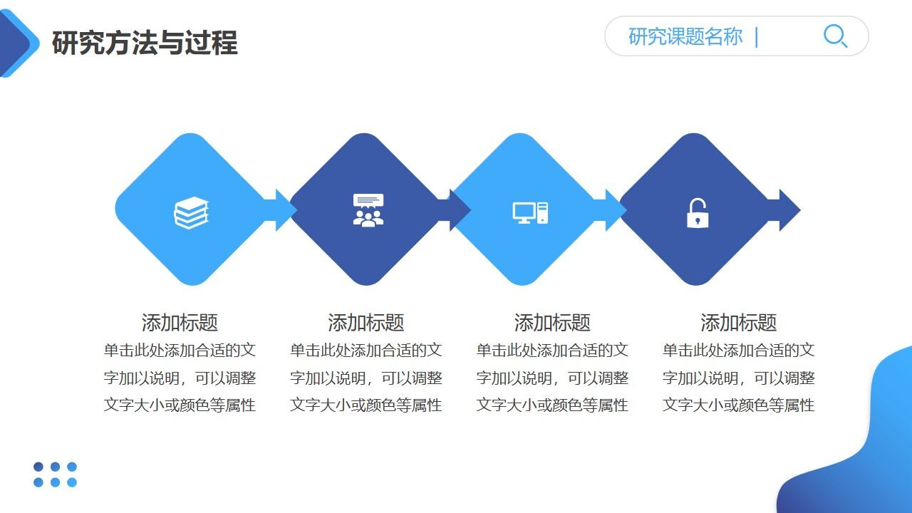 图片[10]-蓝色渐变学术开题报告PPT模板—免费分享好看实用的毕业答辩PPT-叨客学习资料网