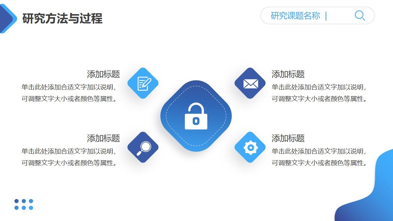 图片[9]-蓝色渐变学术开题报告PPT模板—免费分享好看实用的毕业答辩PPT-叨客学习资料网