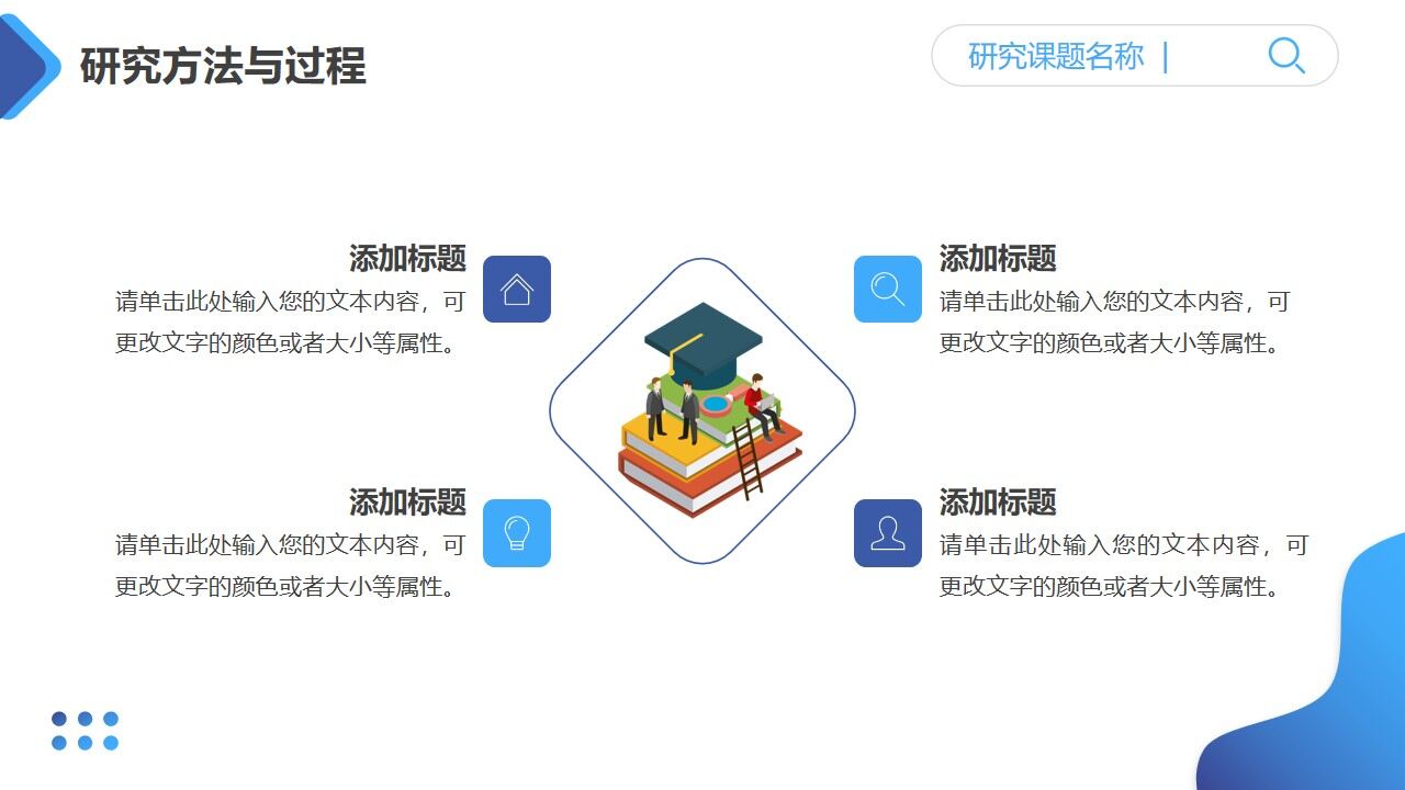 图片[14]-蓝色渐变学术开题报告PPT模板—免费分享好看实用的毕业答辩PPT-叨客学习资料网
