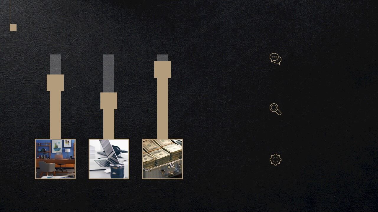 图片[9]-黑金简约年中工作总结ppt模板—免费分享好看实用的工作汇报PPT-叨客学习资料网