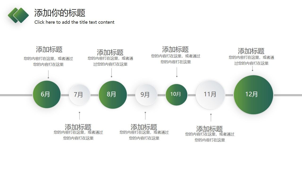 图片[24]-简约绿色渐变风商务汇报PPT模板—免费分享好看实用的工作汇报PPT-叨客学习资料网