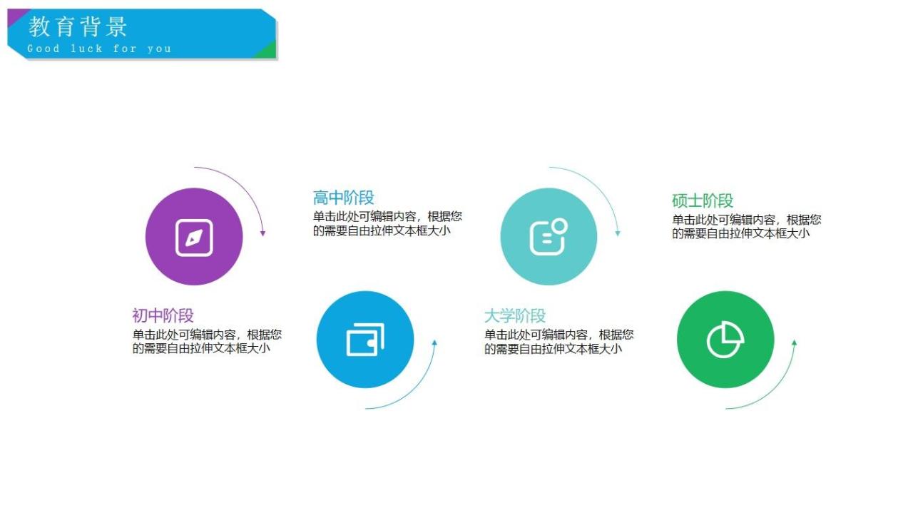 图片[8]-简单实用型个人简历岗位竞聘求职PPT模板—免费分享好看实用的个人简历PPT-叨客学习资料网