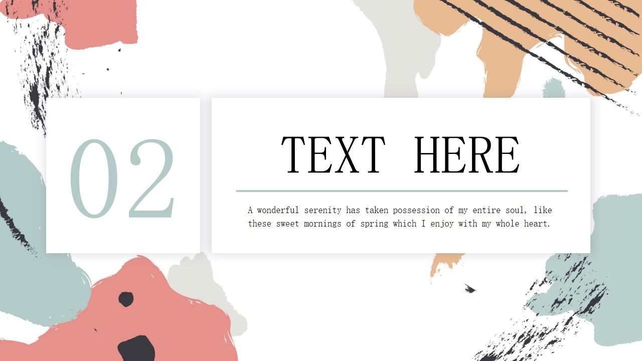 图片[10]-小清新简约几何年中工作总结PPT模板—免费分享好看实用的工作汇报PPT-叨客学习资料网