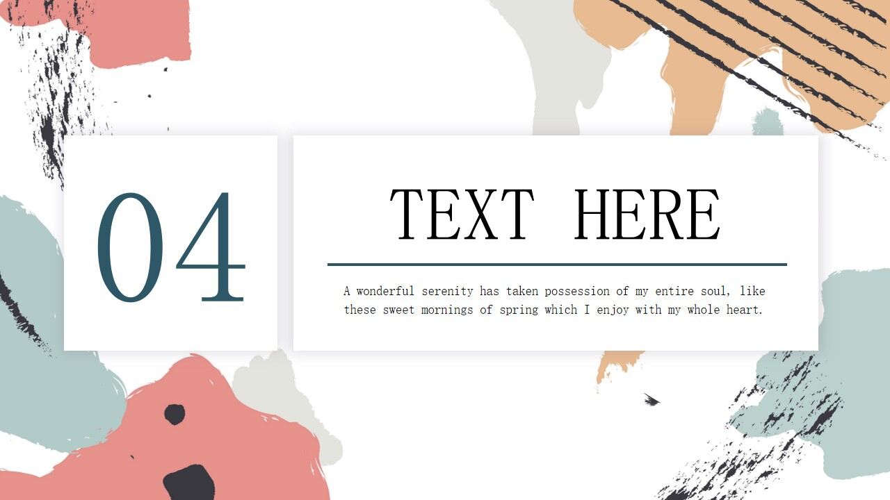 图片[19]-小清新简约几何年中工作总结PPT模板—免费分享好看实用的工作汇报PPT-叨客学习资料网