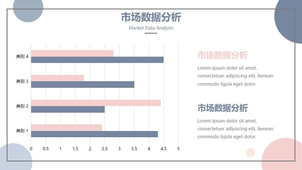 图片[11]-淡雅蓝粉波点圆点PPT模板—免费分享好看实用的工作汇报PPT-叨客学习资料网