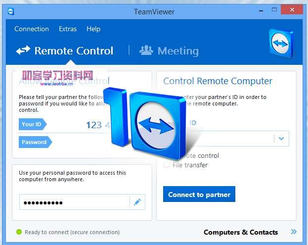 远程控制软件-TeamViewer 15破解版-叨客学习资料网
