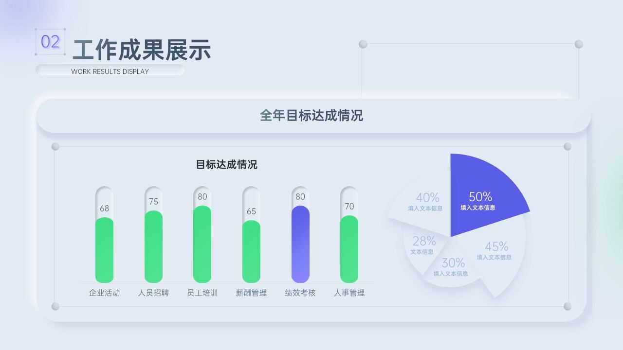 图片[7]-新拟态风工作总结模板—免费分享好看实用的工作汇报PPT-叨客学习资料网