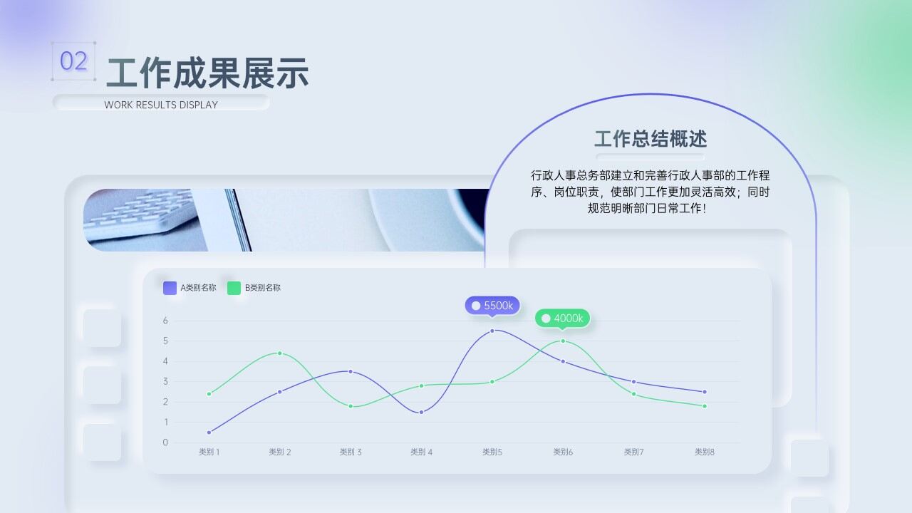 图片[12]-新拟态风工作总结模板—免费分享好看实用的工作汇报PPT-叨客学习资料网
