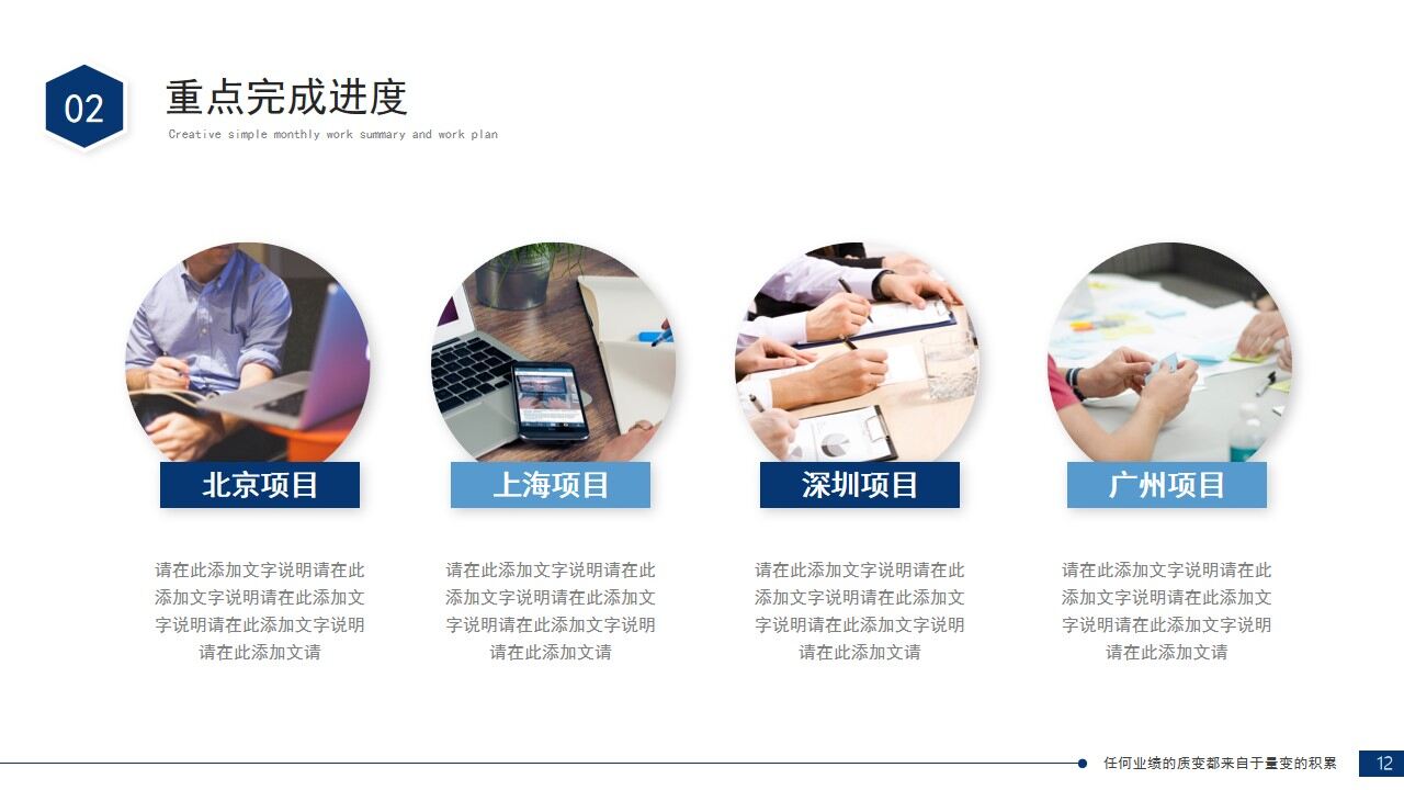 图片[11]-蓝色简约商务工程项目汇报工作总结项目报告PPT模板—免费分享好看实用的工作汇报PPT-叨客学习资料网