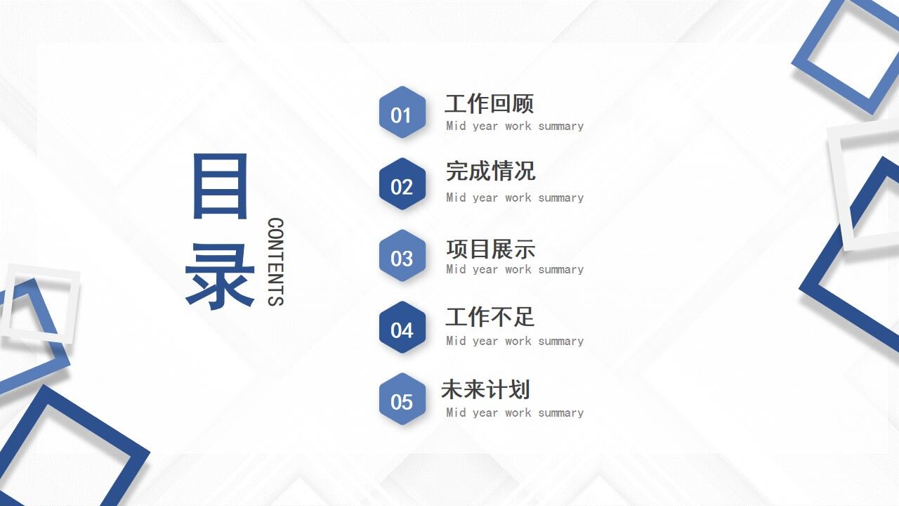 蓝色简约微粒体2022年中工作总结工作述职岗位竞聘PPT-叨客学习资料网