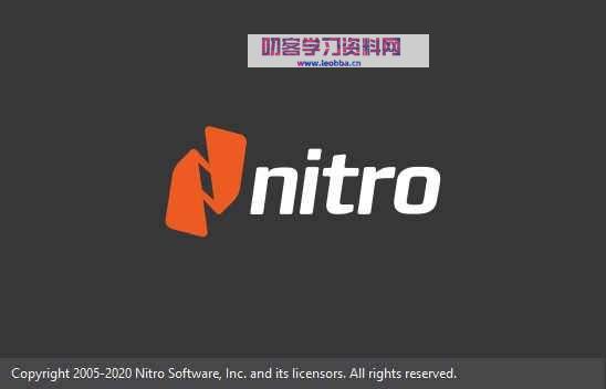 PDF 编辑管理器-Nitro Pro 13汉化版破解-叨客学习资料网