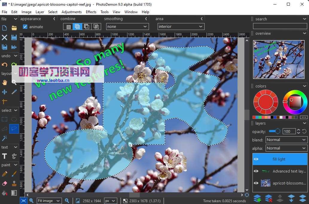 照片编辑器-PhotoDemon 9.0绿色便携版-叨客学习资料网