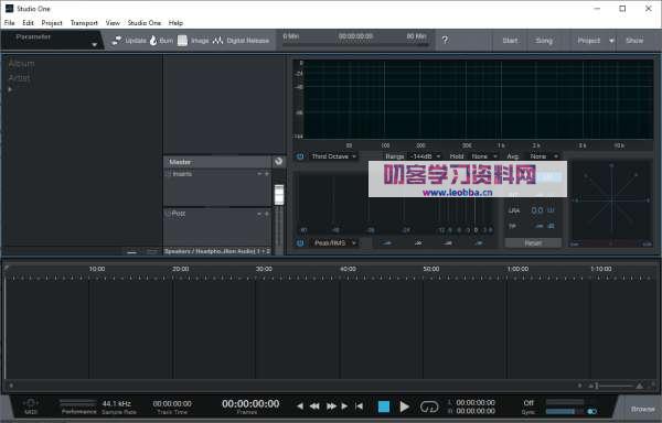 音频编辑软件-PreSonus Studio One Pro 6.2 破解中文版-叨客学习资料网