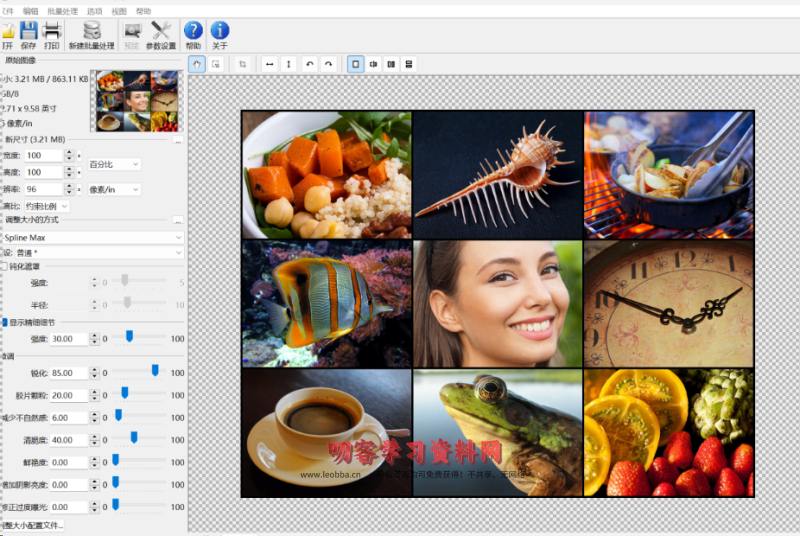 PhotoZoomPro照片无损放大最新破解版-叨客学习资料网