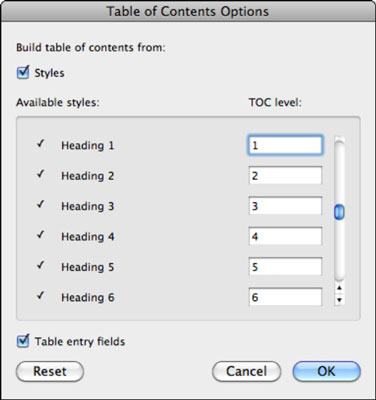 Mac的Word 2011怎么自动创建目录？-叨客学习资料网