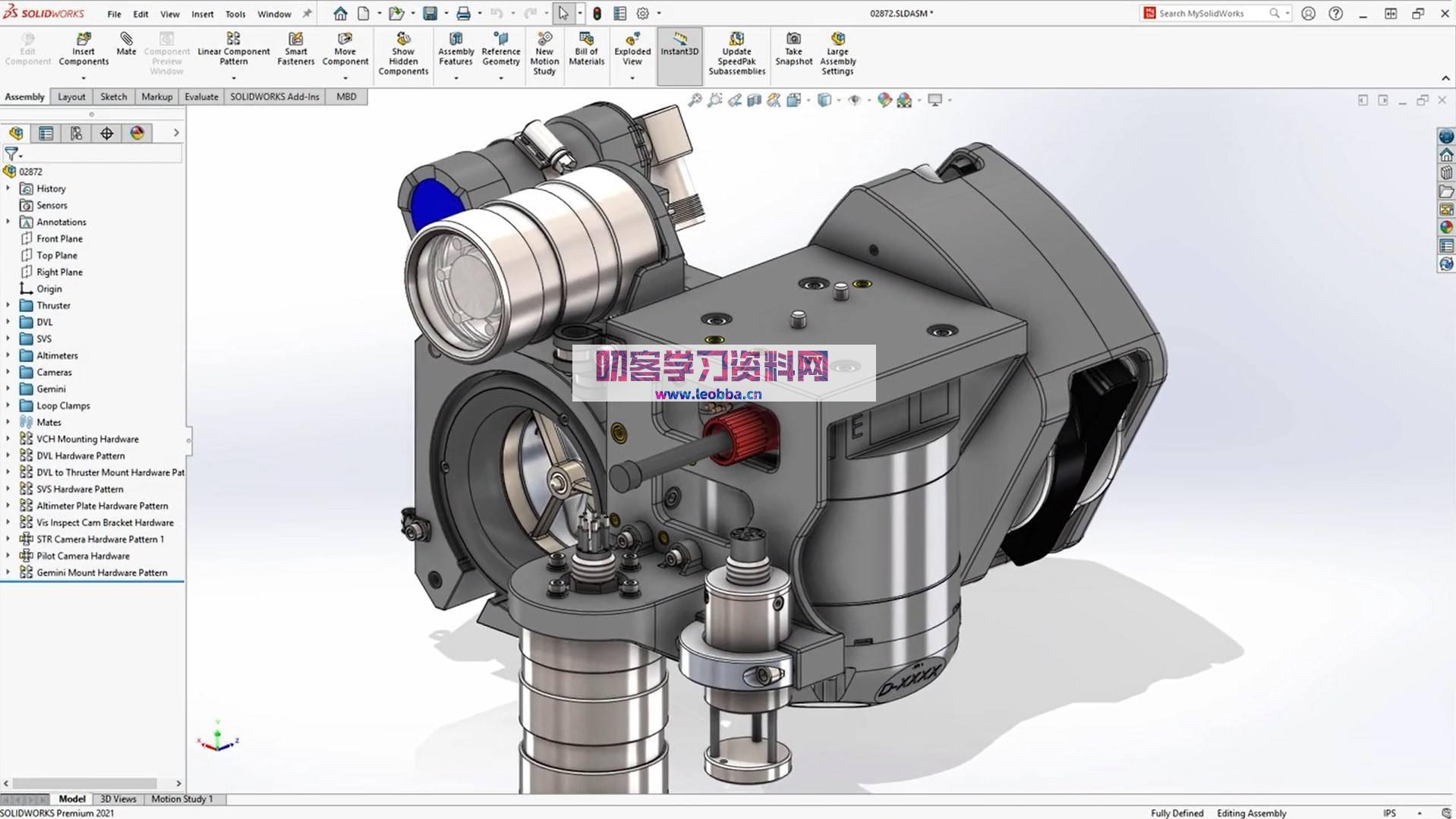3d 设计软件-Solidworks 2021 破解版-叨客学习资料网